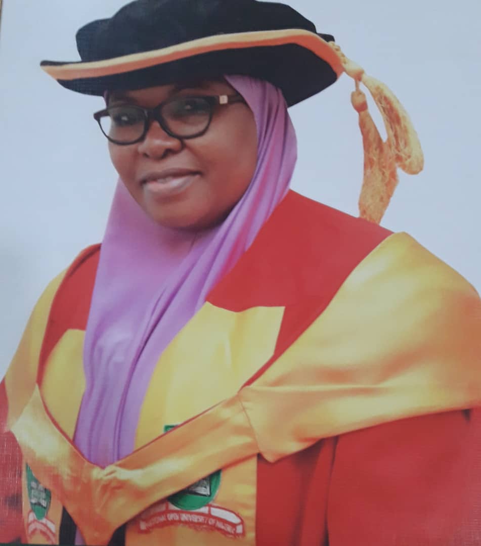 Ganiyat Senate Academic gown pic - Ganiyat ADESINA-UTHMAN